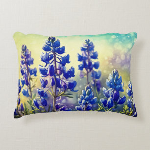 Blue Bonnet-Sierkussen Accent Kussen