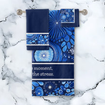 Blue Botanical Shibori Gezegde