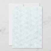Blue Bow Engagement Invitation – Japanese Style (Dos)