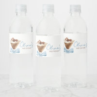 Blue Bow Espresso Martini Baby shower