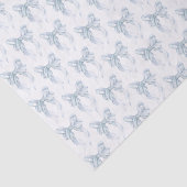 Blue Bow  Tissuepapier (Detail)
