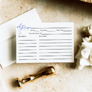 Blue Bow Vrijgezellenfeest Recept Kaart