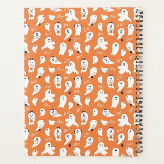 BLUE BOWS R MONOGRAM PLANNER (Achterkant)