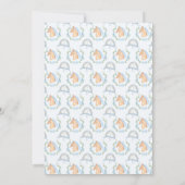 Blue Boy Horse Kentucky Derby Invitation d'anniver (Dos)