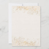 Blue Boy Teddy Bear Balloon Baby shower Kaart (Achterkant)