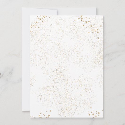 Blue Boy Two the Moon Anniversaire Invitation (Dos)