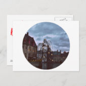 Blue Brugge Briefkaart (Voorkant / Achterkant)