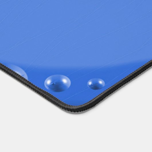 Blue Bubble Abstract Bureaumat (Hoek)