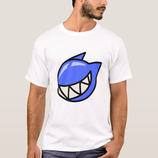 Blue Bubble Gum Cat T-Shirt (Devant)