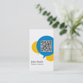 Blue Bubble Marriage Counseling Visitekaartje (Staand voorkant)