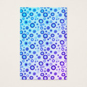 BLUE BUBBLES die Ketting juwelen weergeven Kaart (Voorkant)