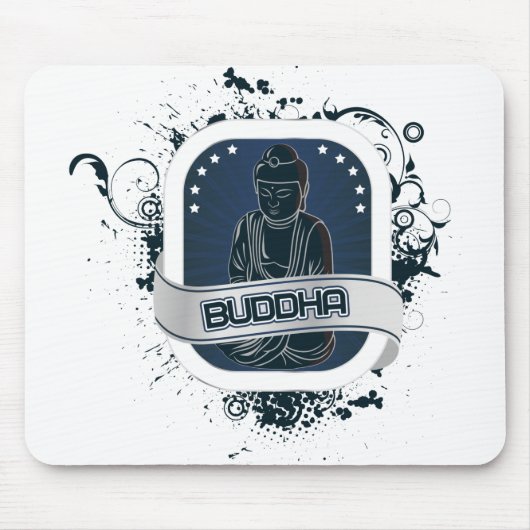 Blue Buddha Art Muismat (Voorkant)