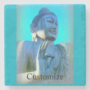Blue Buddha Thunder_Cove Stenen Onderzetter
