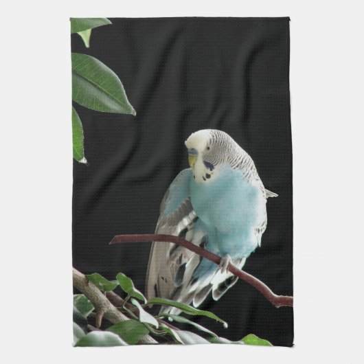 Blue Budgie Kitchen Towel Theedoek (Verticaal)