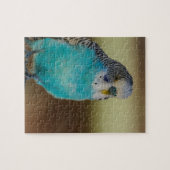 Blue Budgie Legpuzzel (Horizontaal)