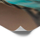 Blue Budgie Poster (Hoek)