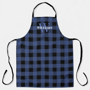 Blue Buffalo Check Name & Initiaal Schort