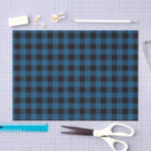 Blue Buffalo Check Tissuepapier (Craft)