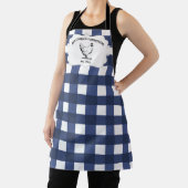 Blue Buffalo Plaid Boerderij Kip Schort (Insitu)