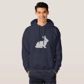 Blue Bunny Hoodie (Voorkant volledig)