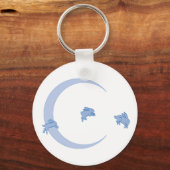 BLUE BUNNY MOON SLEUTELHANGER (Voorkant)