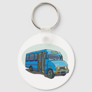 Blue Bus Sleutelhanger