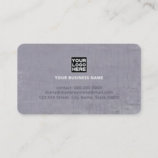 Blue Business Cards with World Map and Planes Visitekaartje (Achterkant)