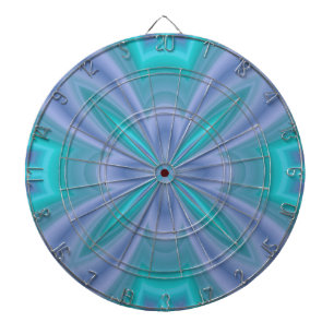 Blue Butterflies Abstract Dartbord