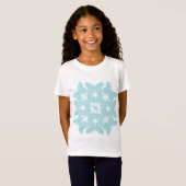 Blue Butterflies Girl's shirt (Voorkant volledig)