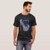 Blue Butterflies High Hiel Human Trafficking Preve T-shirt (Voorkant volledig)
