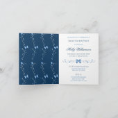 Blue Butterflies & Swirls Sweet 16 (Binnen)