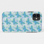 Blue Butterfly Art  Stijl Telefoon Case (Achterkant (horizontaal))