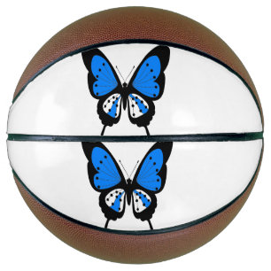 Blue Butterfly Basketball Basketbal