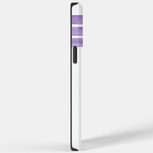 Blue Butterfly en Lavender Personalized Case-Mate iPhone Case (Achterkant / Rechts)