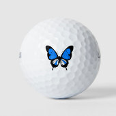 Blue Butterfly Golf Balls Golfballen