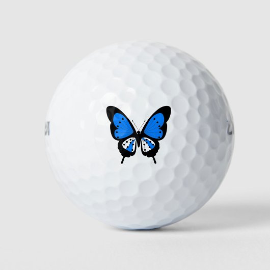 Blue Butterfly Golf Balls Golfballen