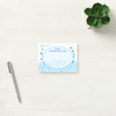 Blue Butterfly Helpful Healing Self Help Gratitude Post-it® Notes (Kantoor)