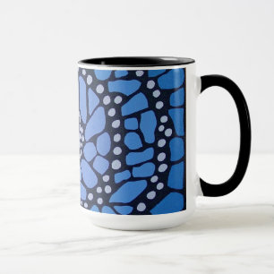 Blue Butterfly Mandala Mok