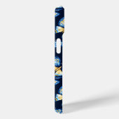 Blue Butterfly Patroon Case-Mate iPhone Case (Achterkant / Rechts)