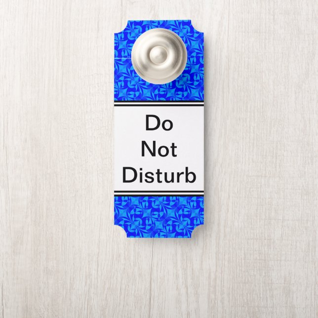 Blue Butterfly Pattern van Kenneth Yoncich (Op knop)