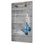 Blue Butterfly Rustic-klembord Klembord (Links)