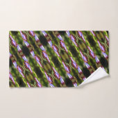 Blue Butterfly sluit Natuur Pattern op Bad Handdoek (Handdoek)