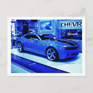 "Blue Camaro" © 2009 S.J. Briefkaart