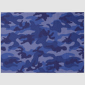 Blue Camo Adventure Sports Fun Tissuepapier (Voorkant)