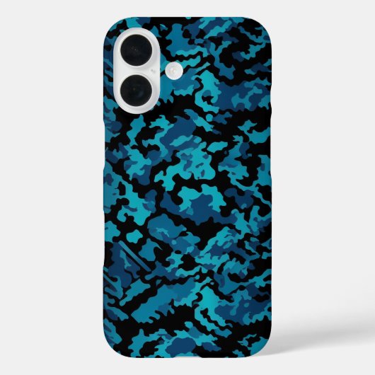 Blue Camo Case-Mate iPhone Case (Achterkant)