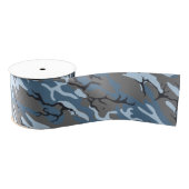 Blue Camo Grosgrain Lint (Spoel)