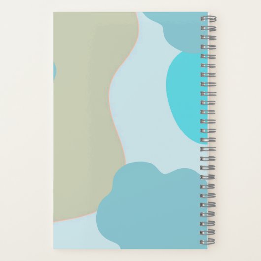 Blue Camo Notebook – Cool Camouflage Journal (Verso)