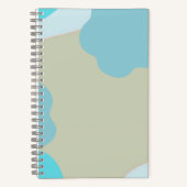 Blue Camo Notebook – Cool Camouflage Journal (Recto)