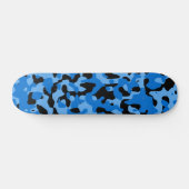 Blue Camo Skateboard (Horizontaal)