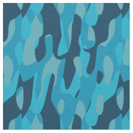 Blue Camo   Stof